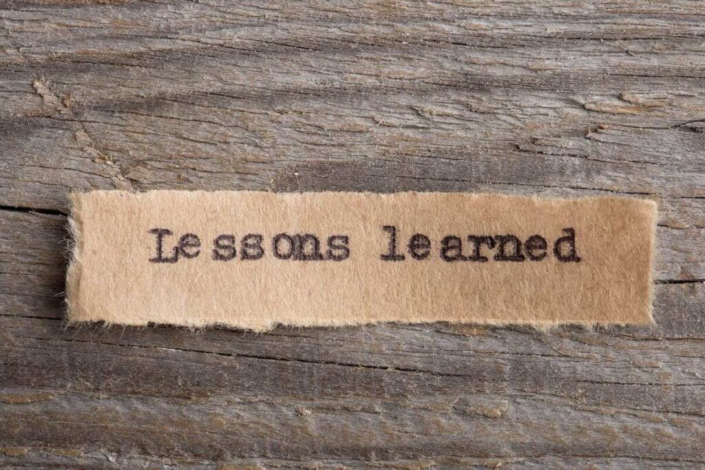 Key financial lessons