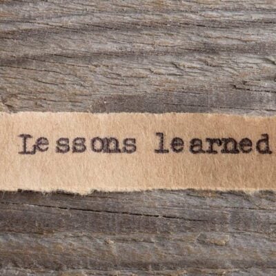 Key financial lessons