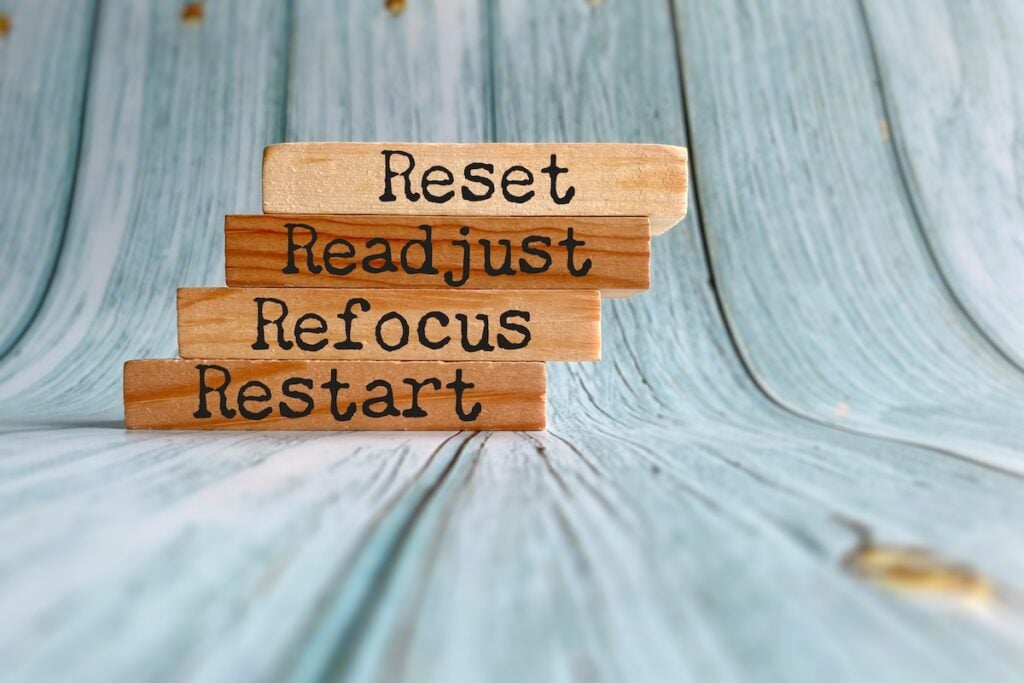 Reset your finances